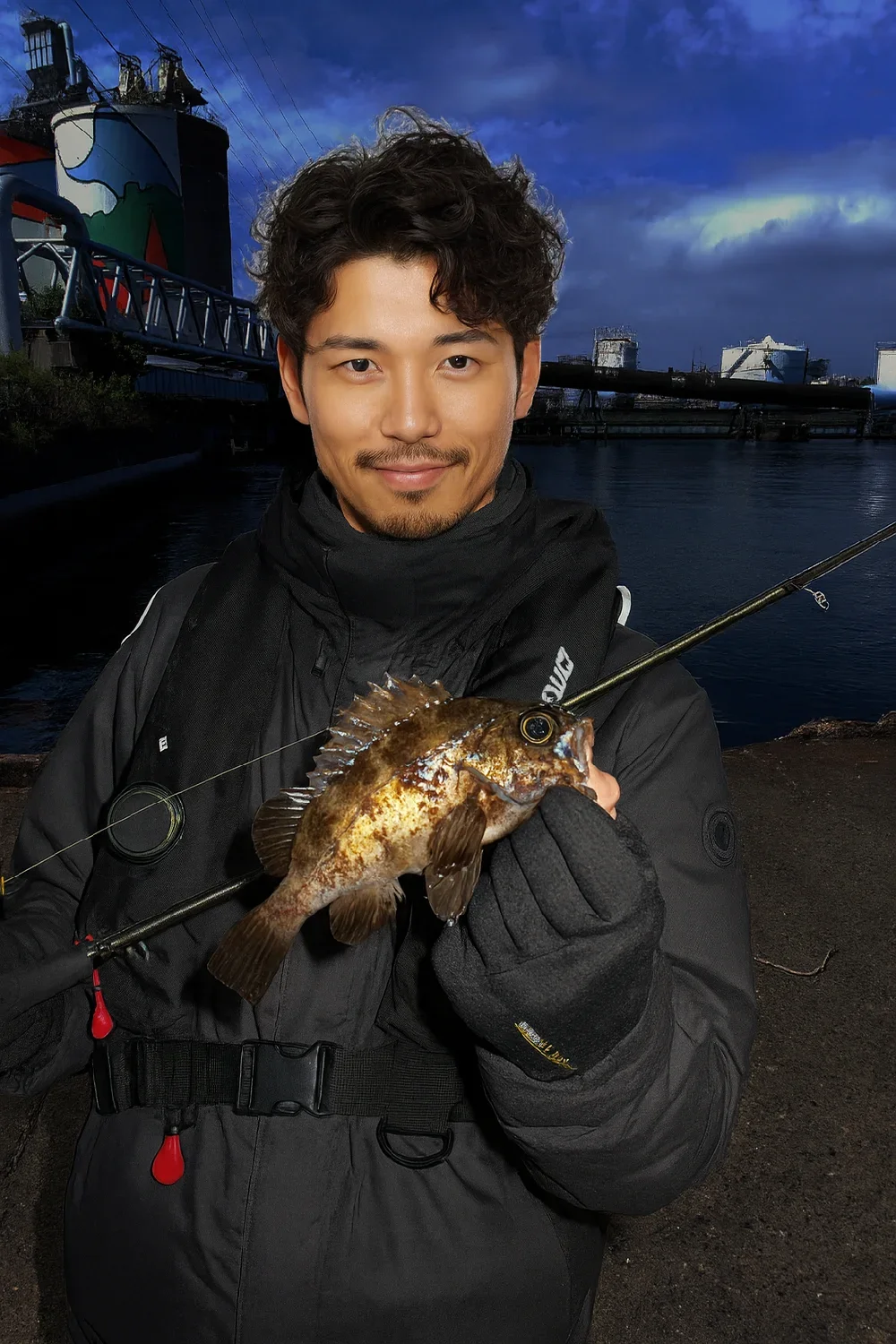 千鳥運河でメバルを釣った安城