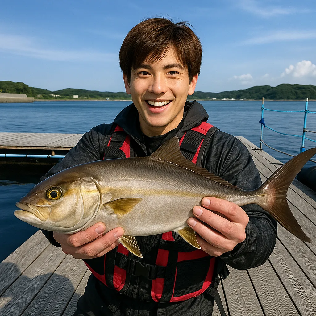 みうら海王でカンパチの釣果を得た久良木.webp