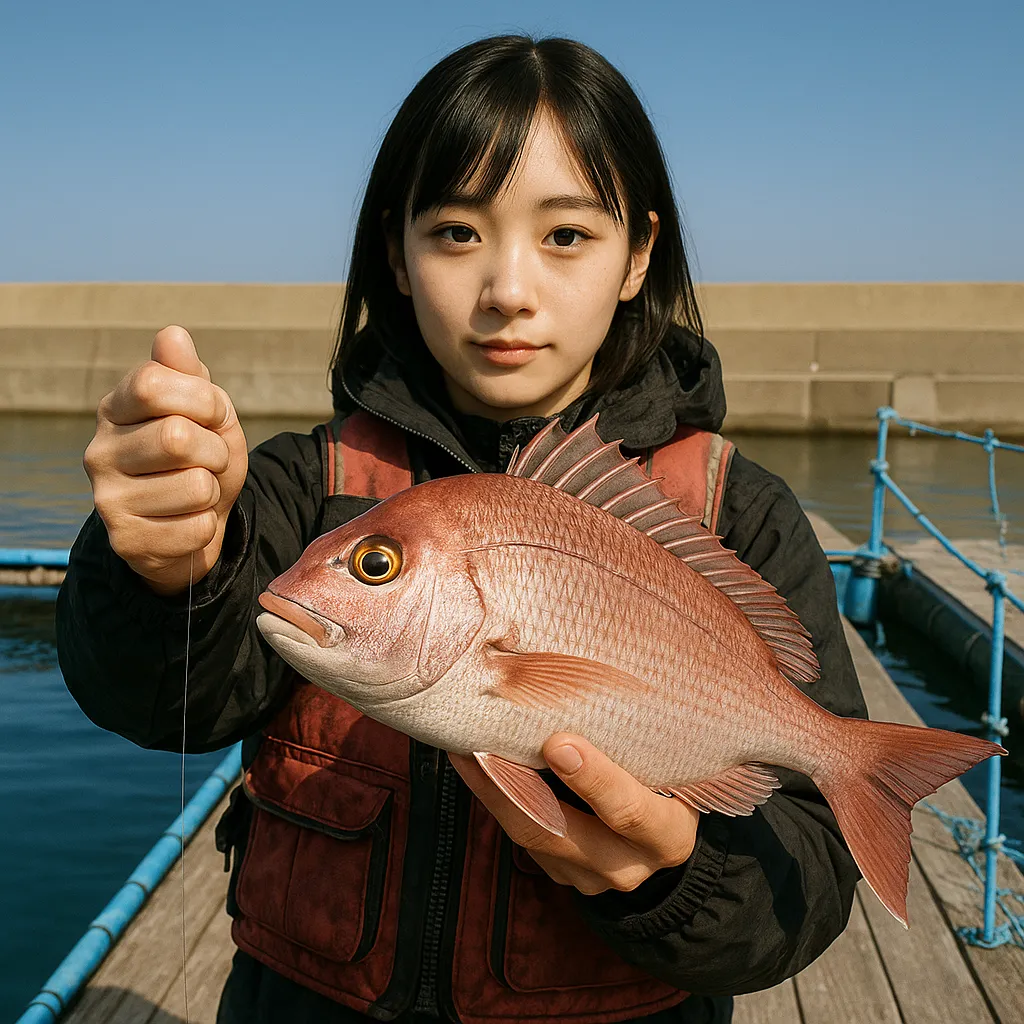 みうら海王でマダイの釣果を得た国生.webp