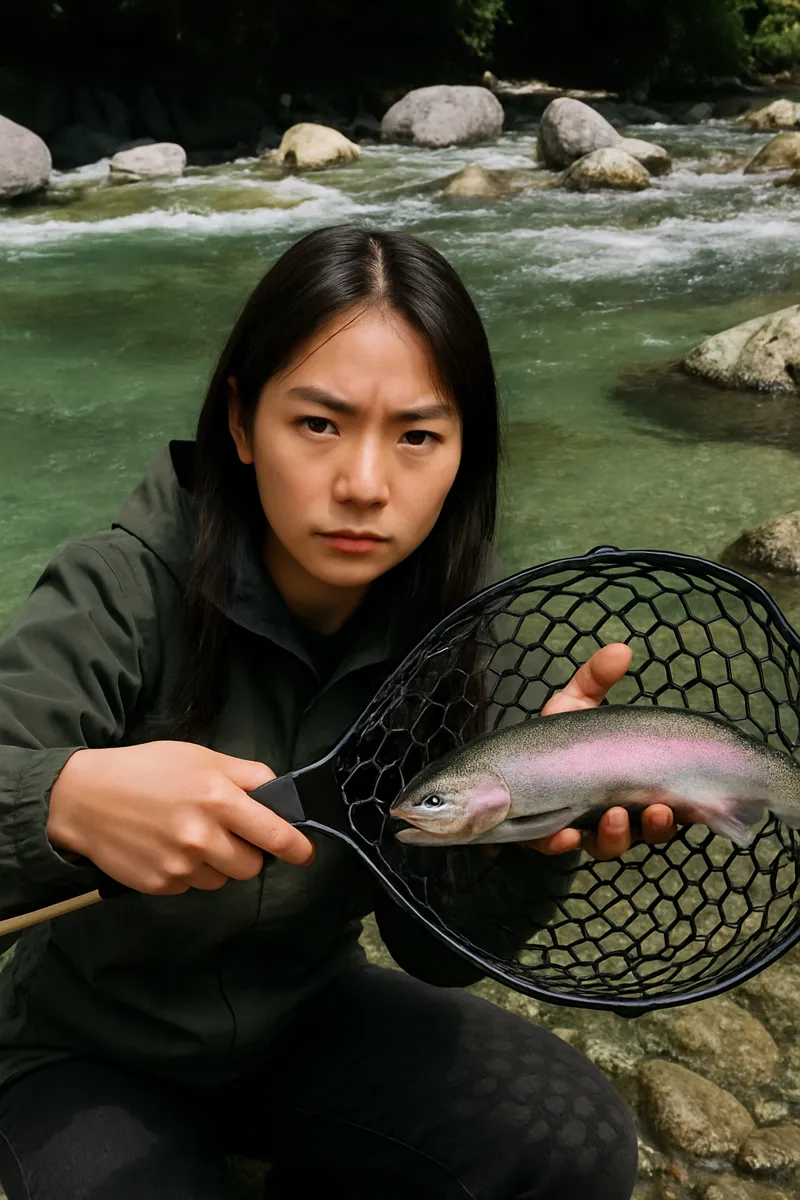 丹沢ヤドリキでニジマスの釣果を得た森永.webp
