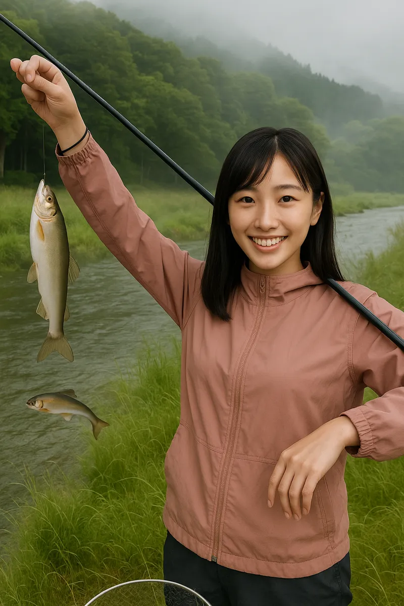 入間川でアユの釣果を得た黒川.webp