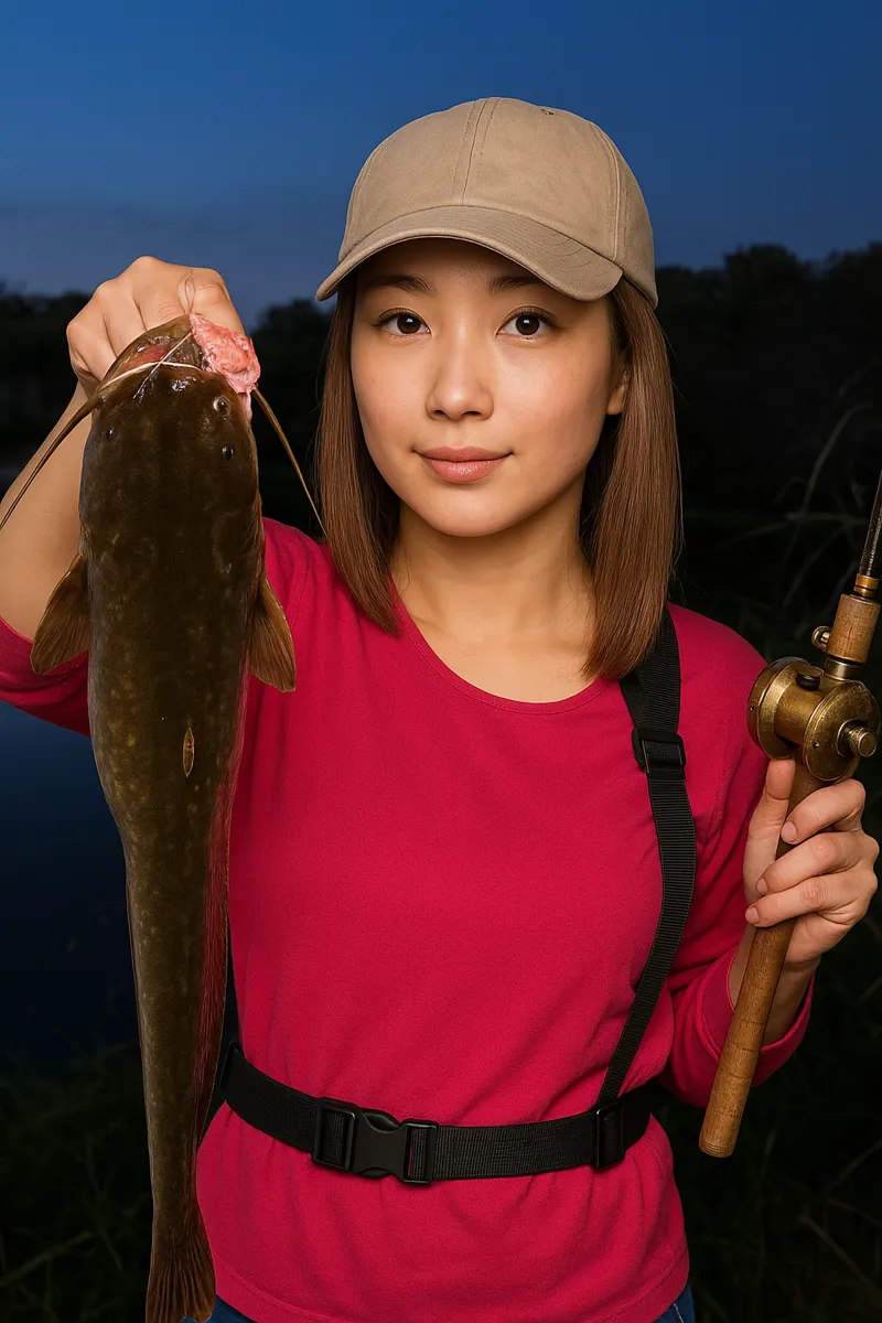 入間川でナマズの釣果を得た階下.webp