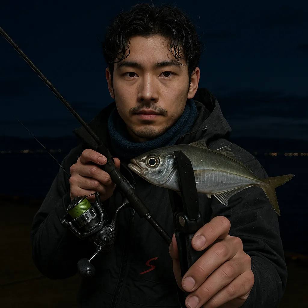函館港でアジングの釣果を得た安城.webp