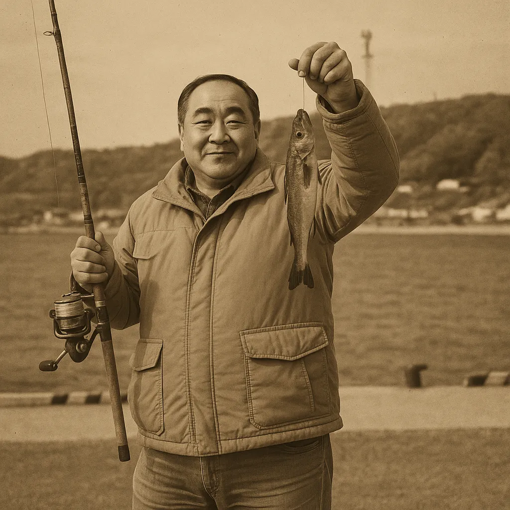 厚岸漁港でコマイの釣果を得た持田.webp