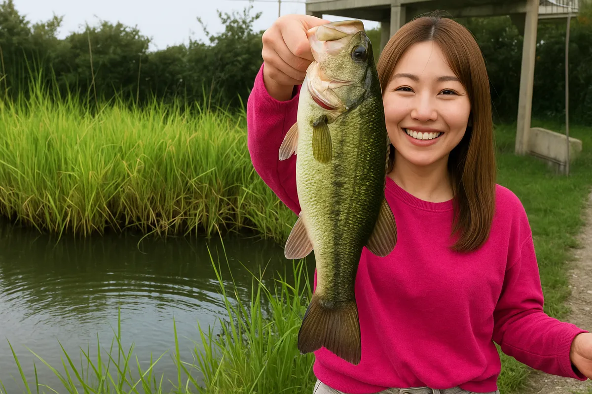 富士見池でブラックバスの釣果を得た階下.webp