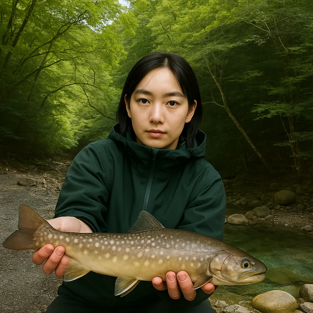 永源寺グリーンランドでイワナの釣果を得た森永.webp