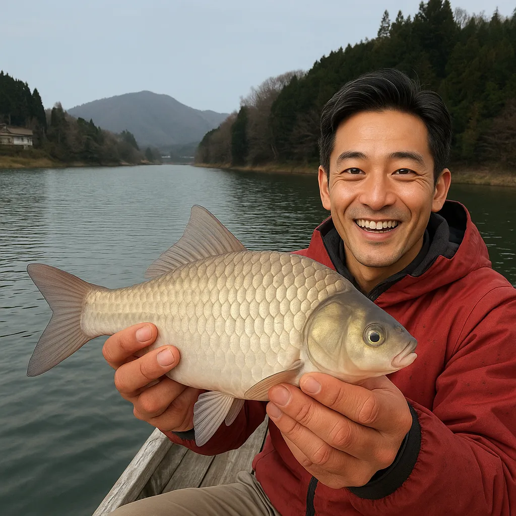 池原ダム編1
- 日付:2026-05-13 釣り場:池原ダム 魚種:ヘラブナ 釣法:- 情報源:巨ベラボ!(YouTube)
- 2026年05月06日(水曜日)梶本 宗一・大和川
- 日付:2026-05-09 釣り場:大和川初瀬川 佐保川 大和川 魚種:ヘラブナ 釣法:- 情報源:へら鮒天国
- 【大迫ダム】桟橋からの宙釣りで乗っ込みヘラブナを狙
- 日付:2026-04-28 釣り場:大迫貯水池 大迫ダム 魚種:ヘラブナ 釣法:- 情報源:奈良へら(YouTube)
![津風呂湖でヘラブナの釣果を得た勝田.webp