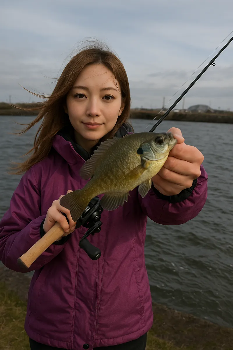 琵琶湖でブルーギルの釣果を得た階下.webp