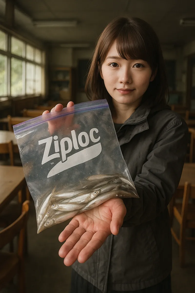 精進湖でワカサギの釣果を得た山際.webp