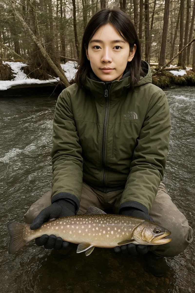 網走川でアメマスの釣果を得た森永.webp