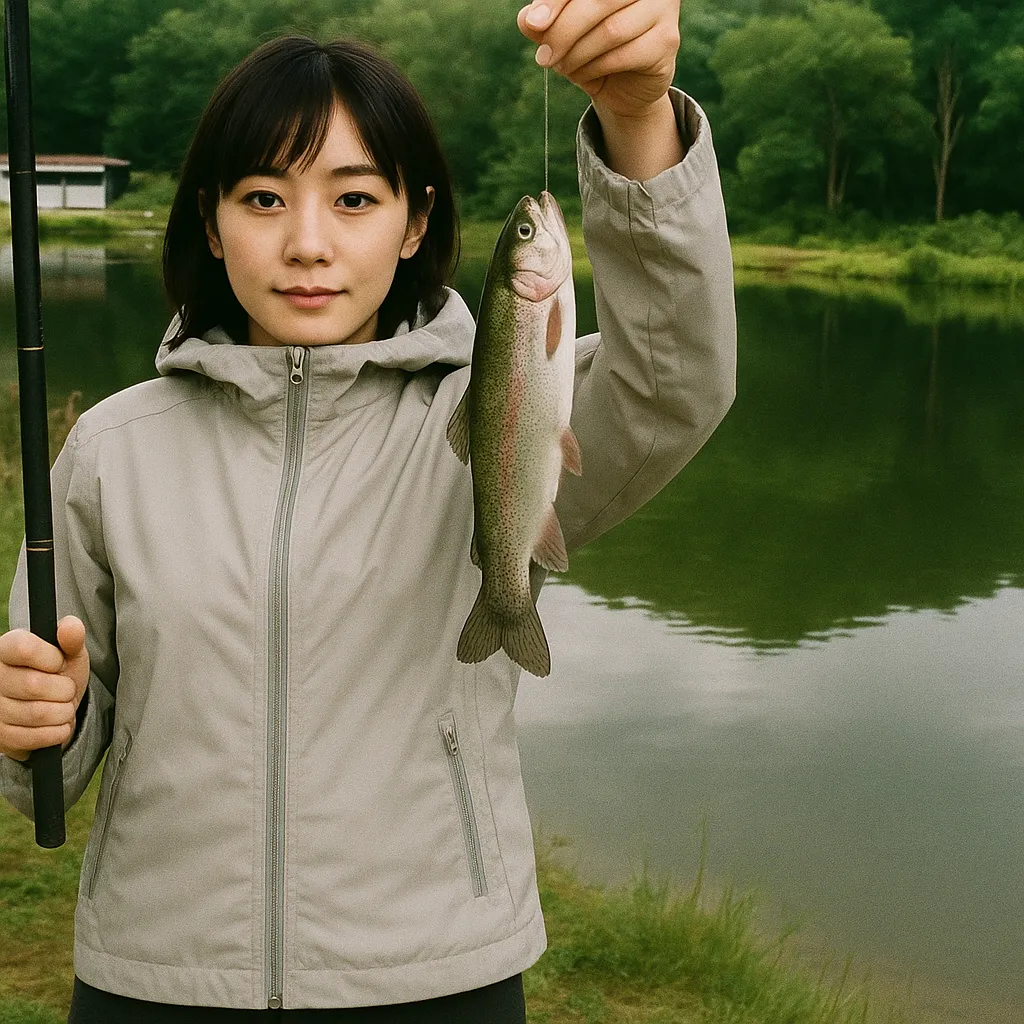 藍鱗でニジマスの釣果を得た国生.webp