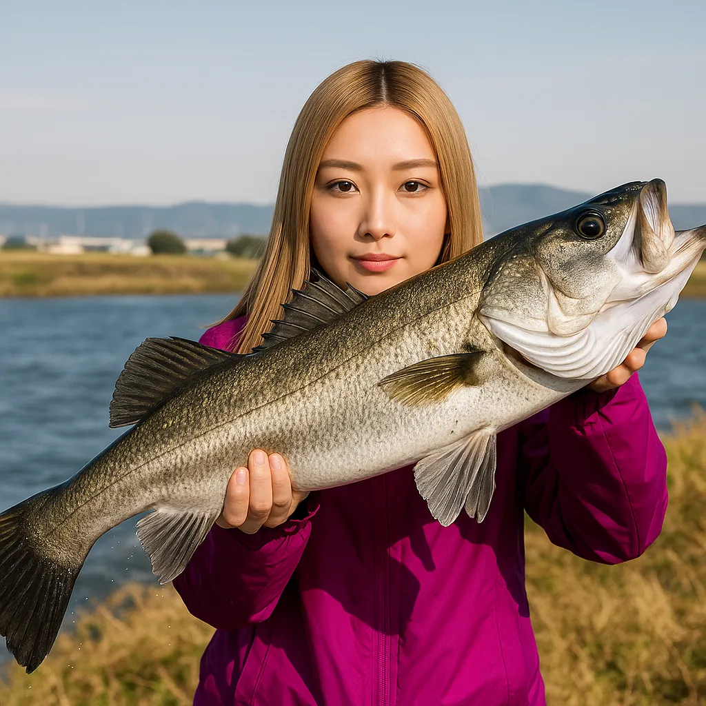 豊川でシーバスの釣果を得た階下.webp