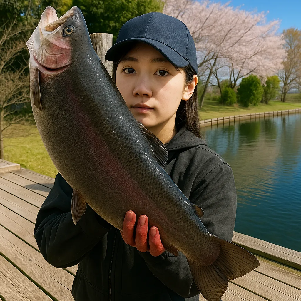 開成水辺FSでスティールヘッドの釣果を得た森永.webp