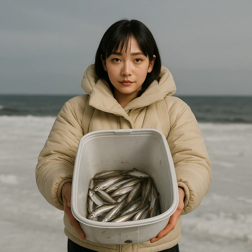風蓮湖でチカの釣果を得た国生.webp