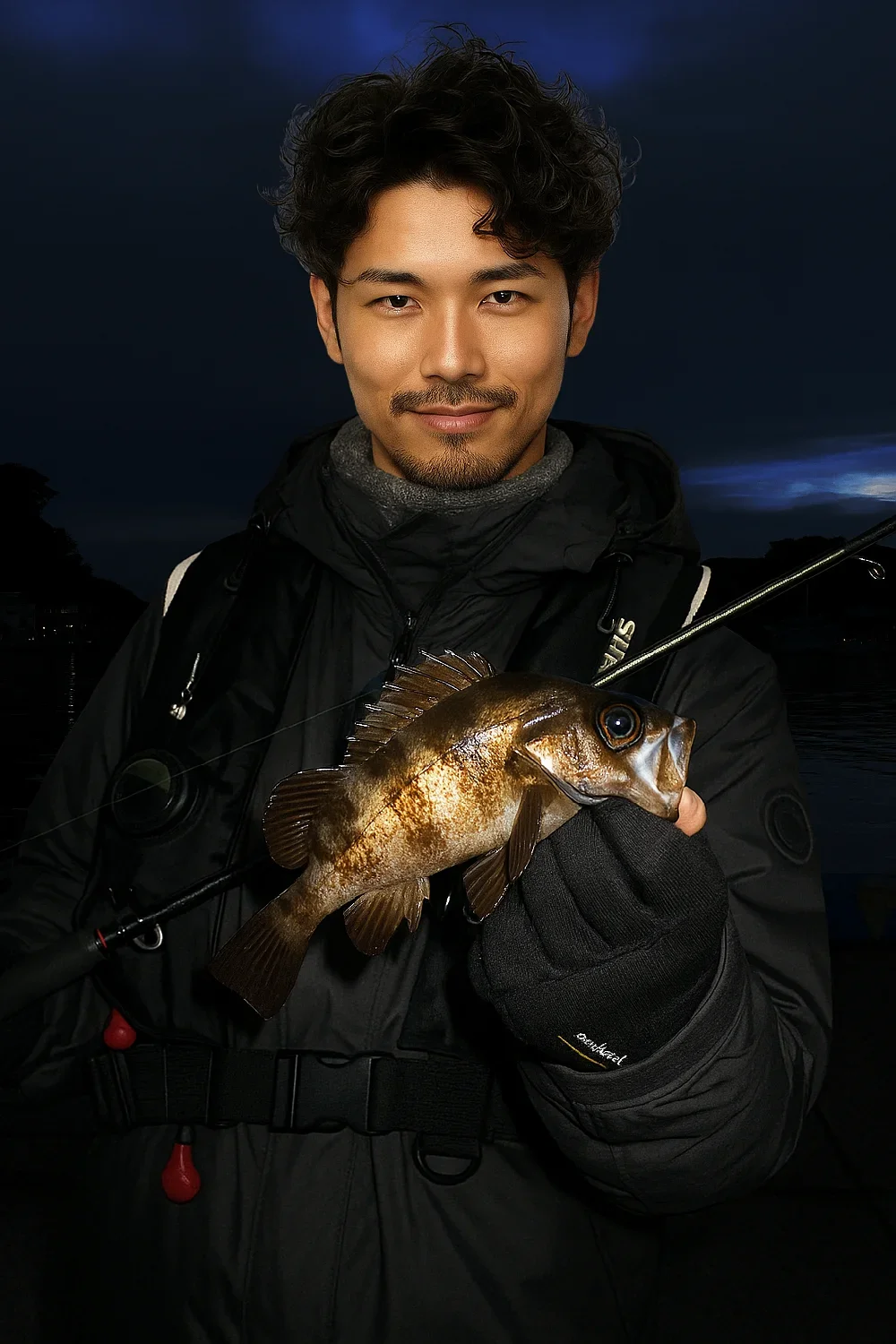 真鶴港でメバルを釣った安城