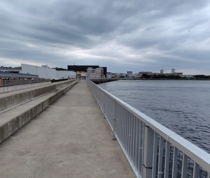 工事後の三春町岸壁