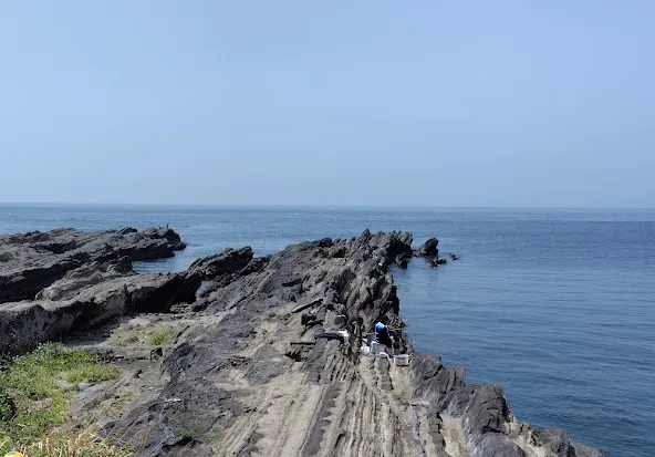 城ヶ島ホテル下の磯