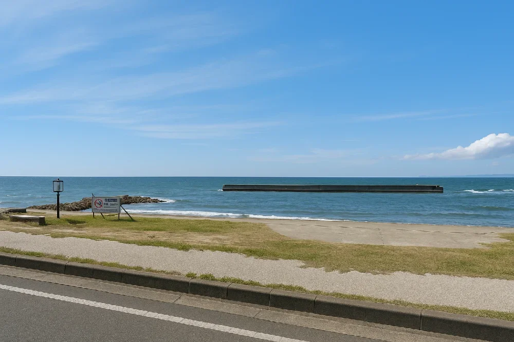 椎谷海浜公園の様子