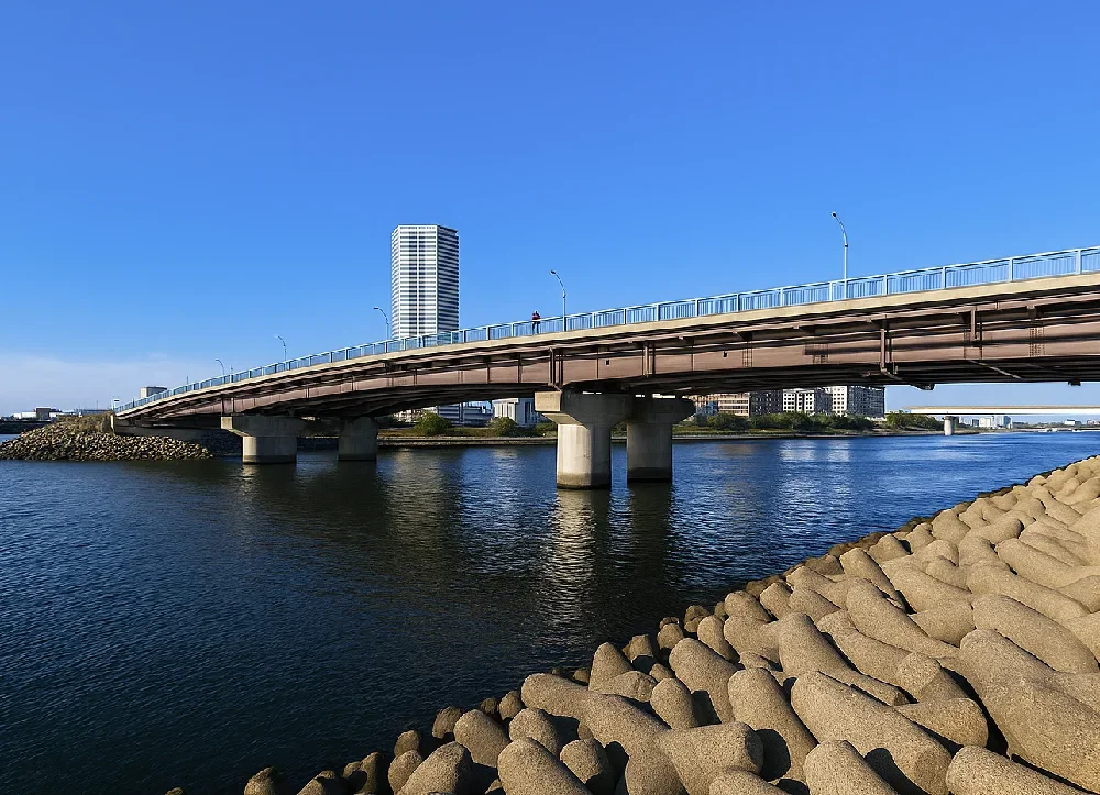 花見川河口
