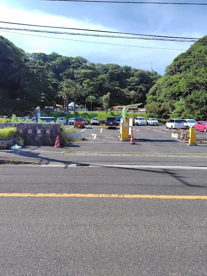 たたら浜の駐車場