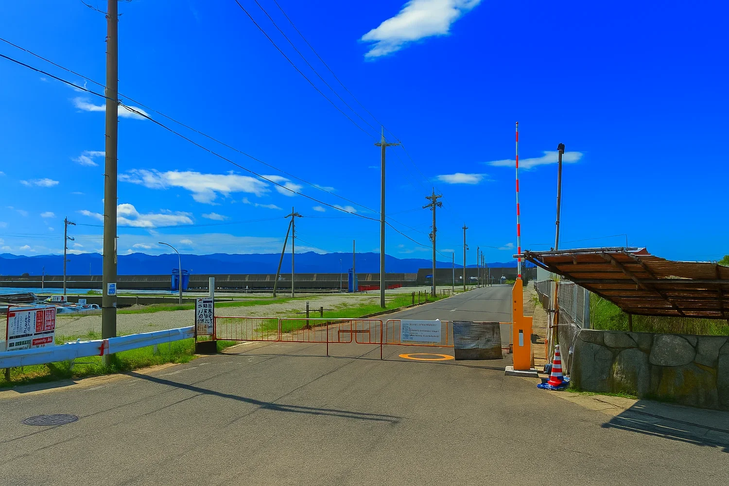 田ノ浦漁港の駐車場