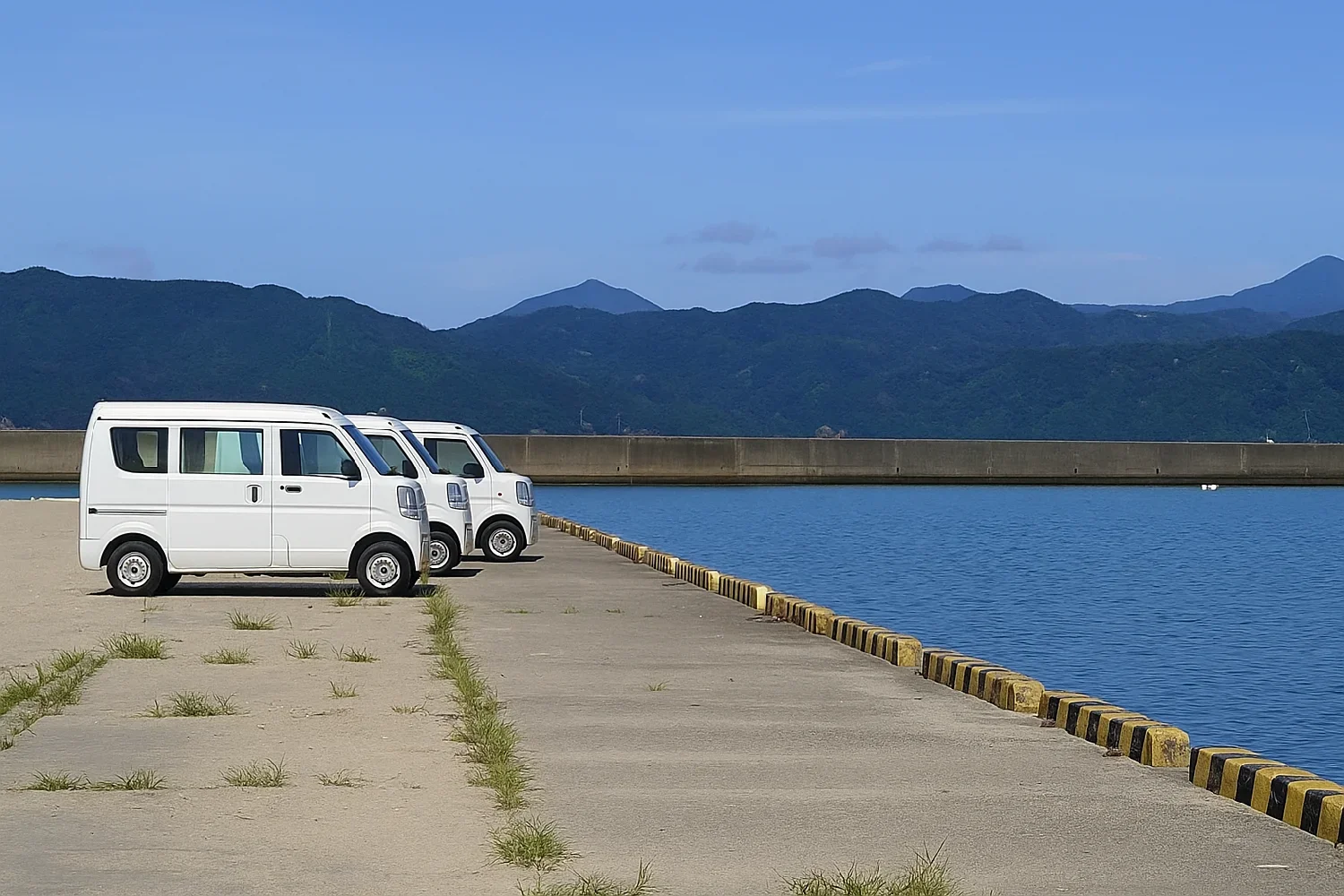 宿田曽漁港岸壁