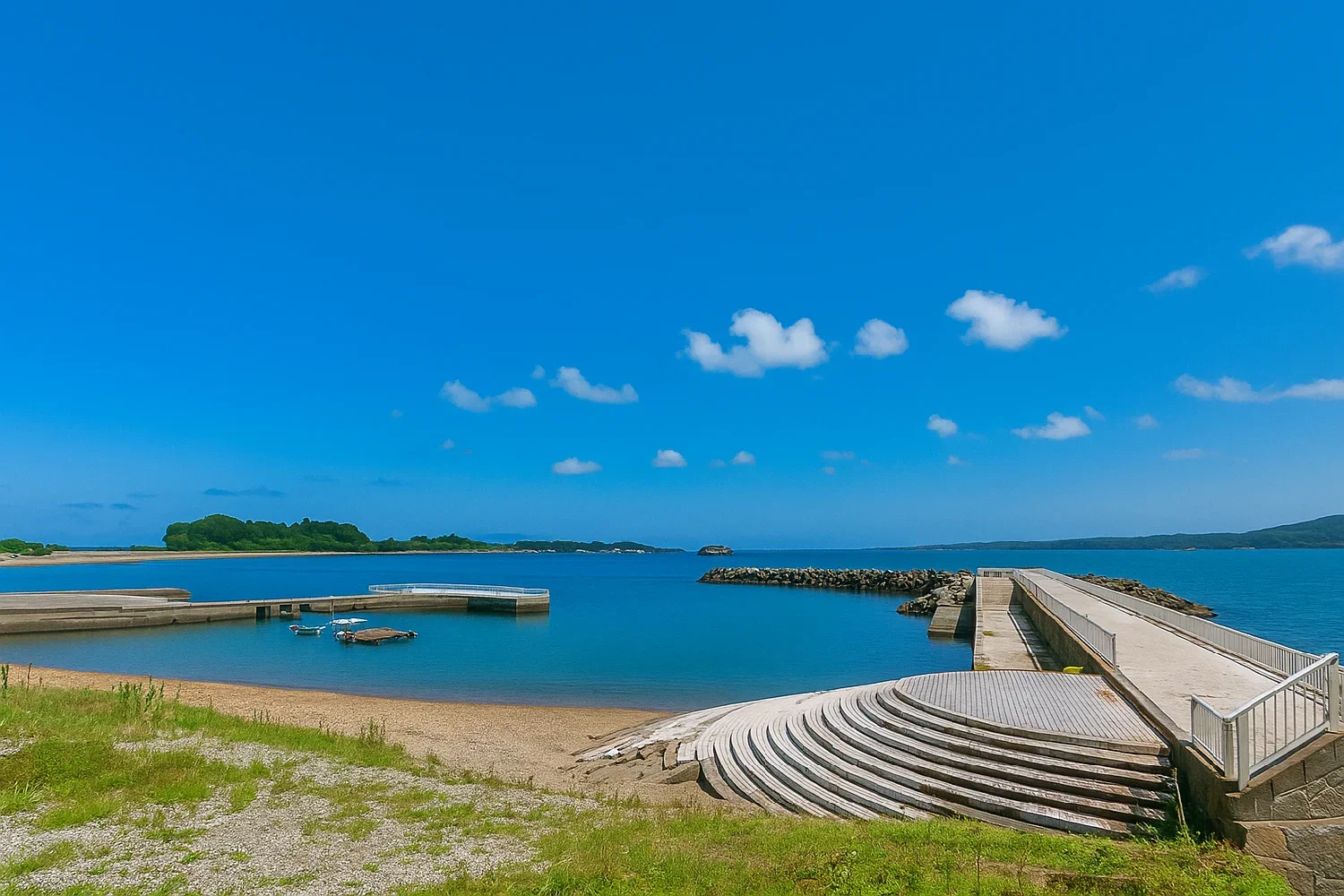 大矢浜の様子