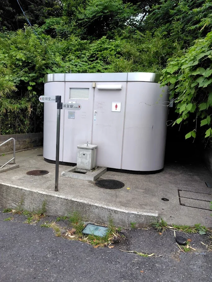 燈明崎の駐車場