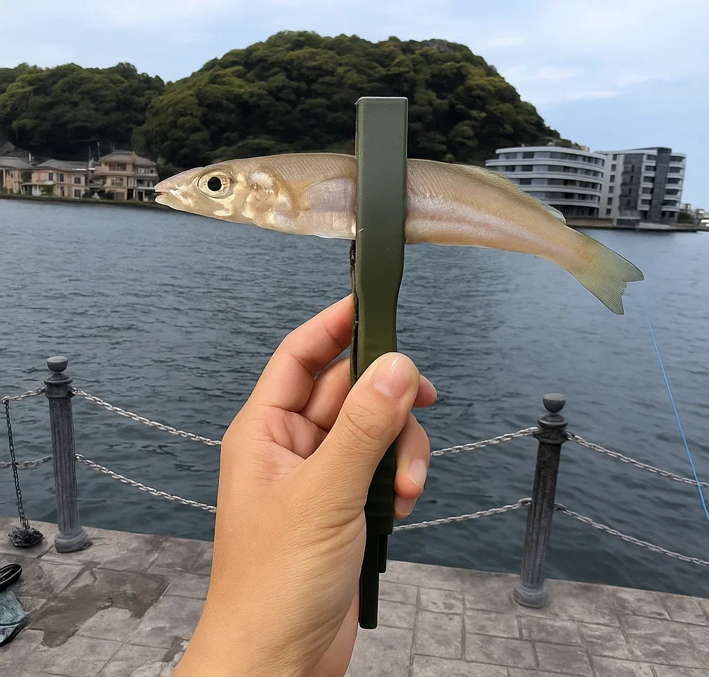 浦賀港で釣れたシロギス