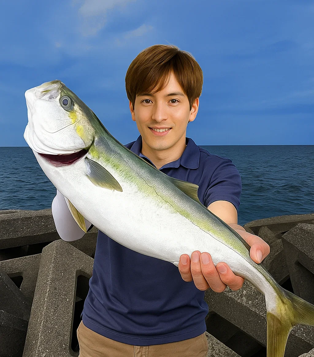 日本鋼管で青物を釣る久良木