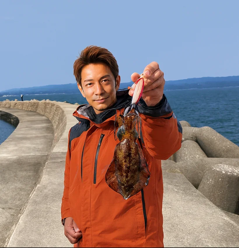 雨晴マリーナで秋イカの釣果を得た亀岡