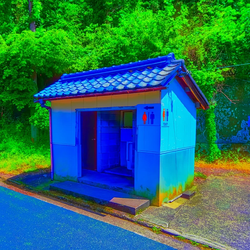 田井漁港のトイレ