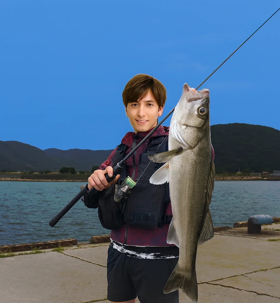 坂出港でシーバスの釣果を得た久良木