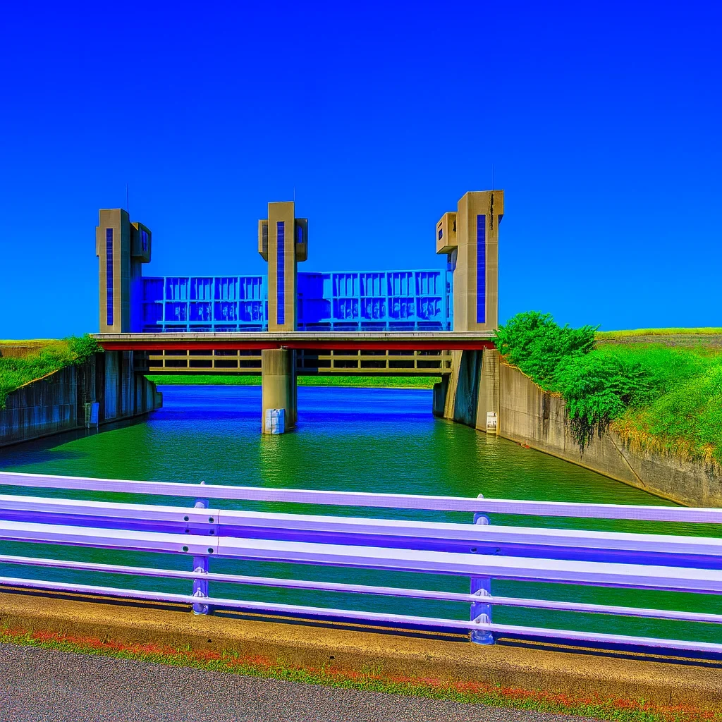 坂川の水門