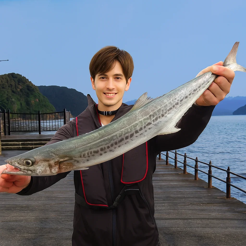 舞鶴親海公園でサゴシの釣果を得た久良木