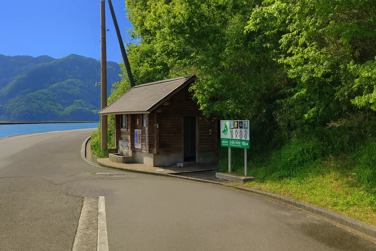 音海大波止付近のトイレ