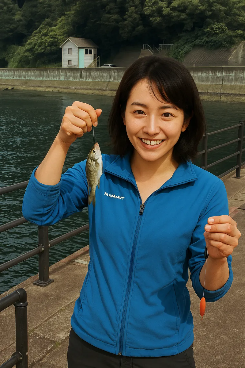 シーロード八幡浜でサビキ釣りの釣果を得た西岡.webp