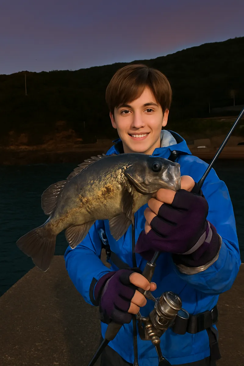 下須島でメバルの釣果を得た久良木.webp