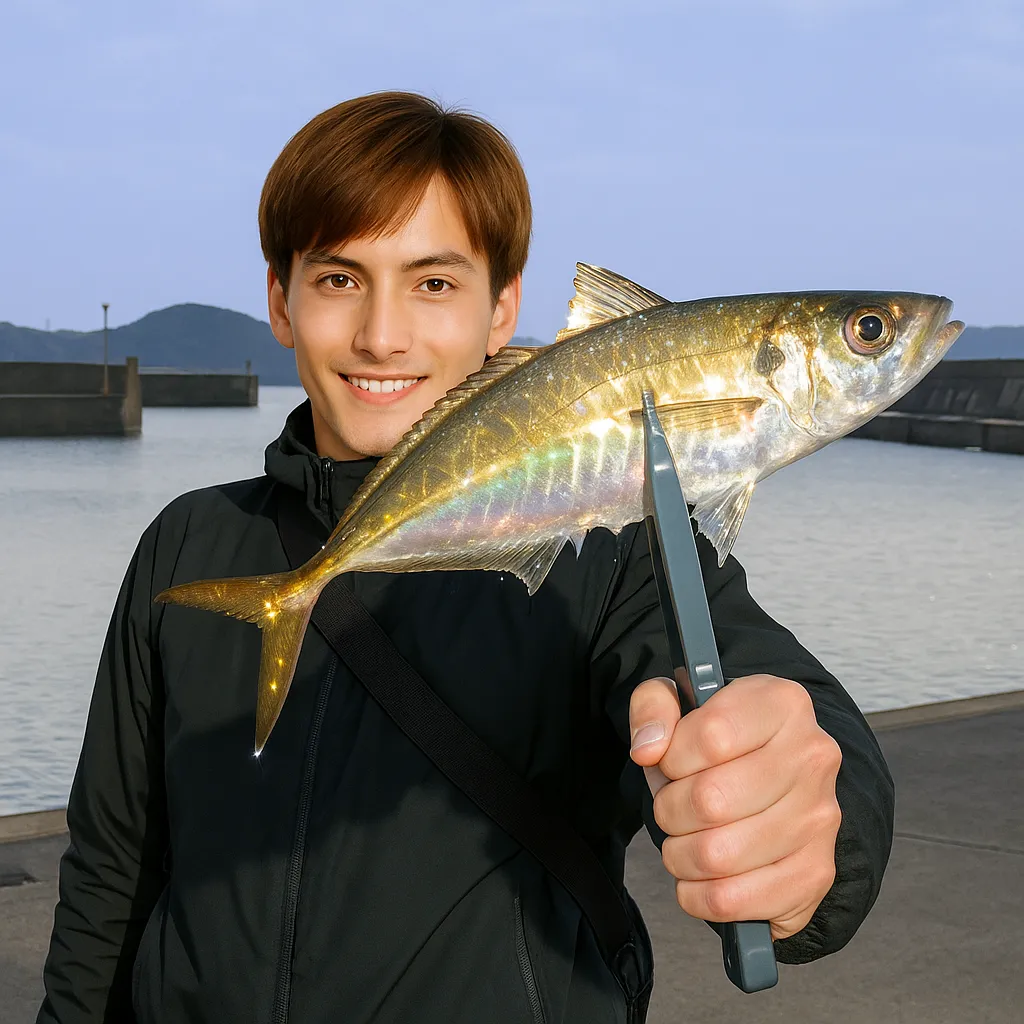 加唐島でアジの釣果を得た久良木.webp