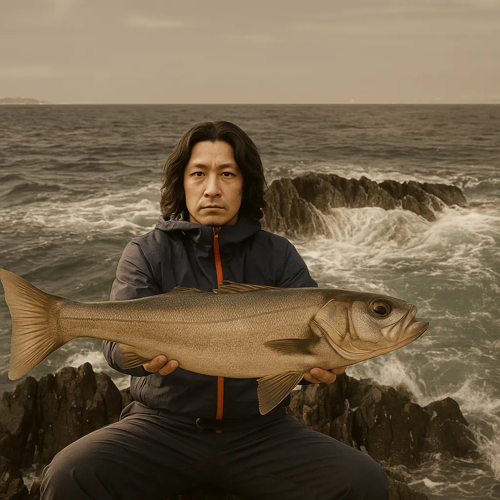 壱岐島でヒラスズキの釣果を得た岸本.webp