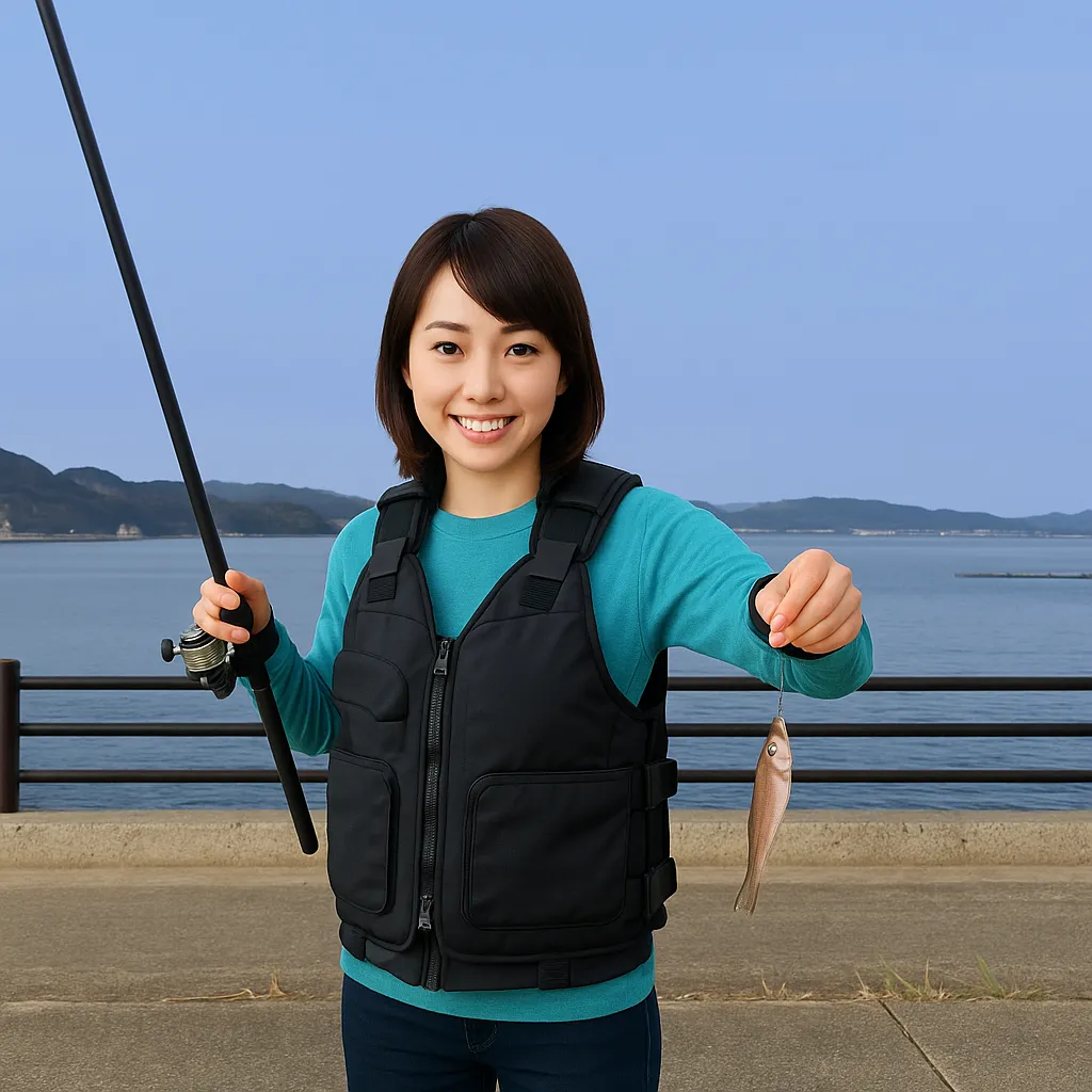 新北九州空港でシロギスの釣果を得た西岡.webp