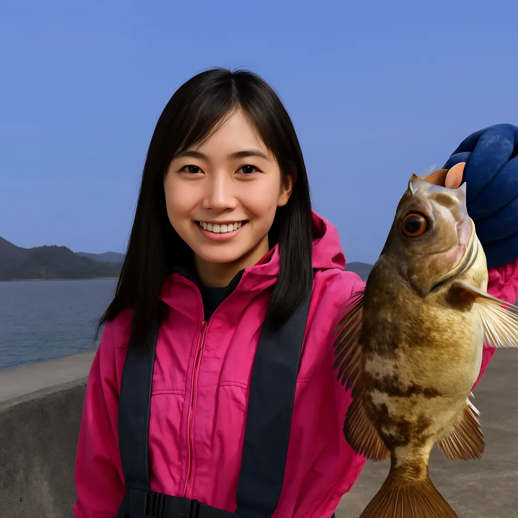 東風留港でメバルの釣果を得た黒川.webp