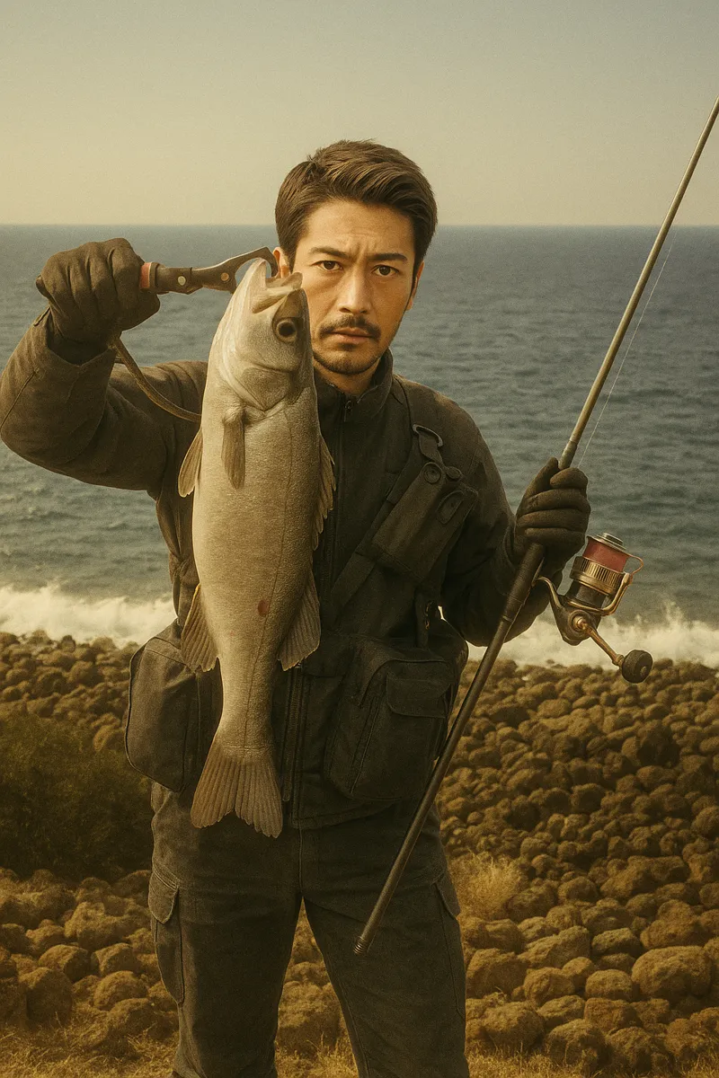 松島でヒラスズキの釣果を得た広岡.webp
