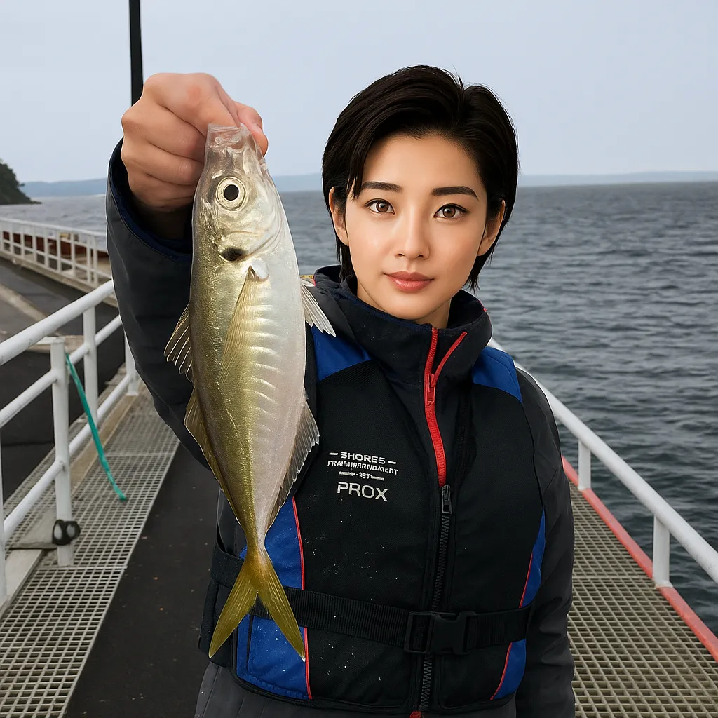 湯の児フィッシングパークでアジの釣果を得た佐伯.webp