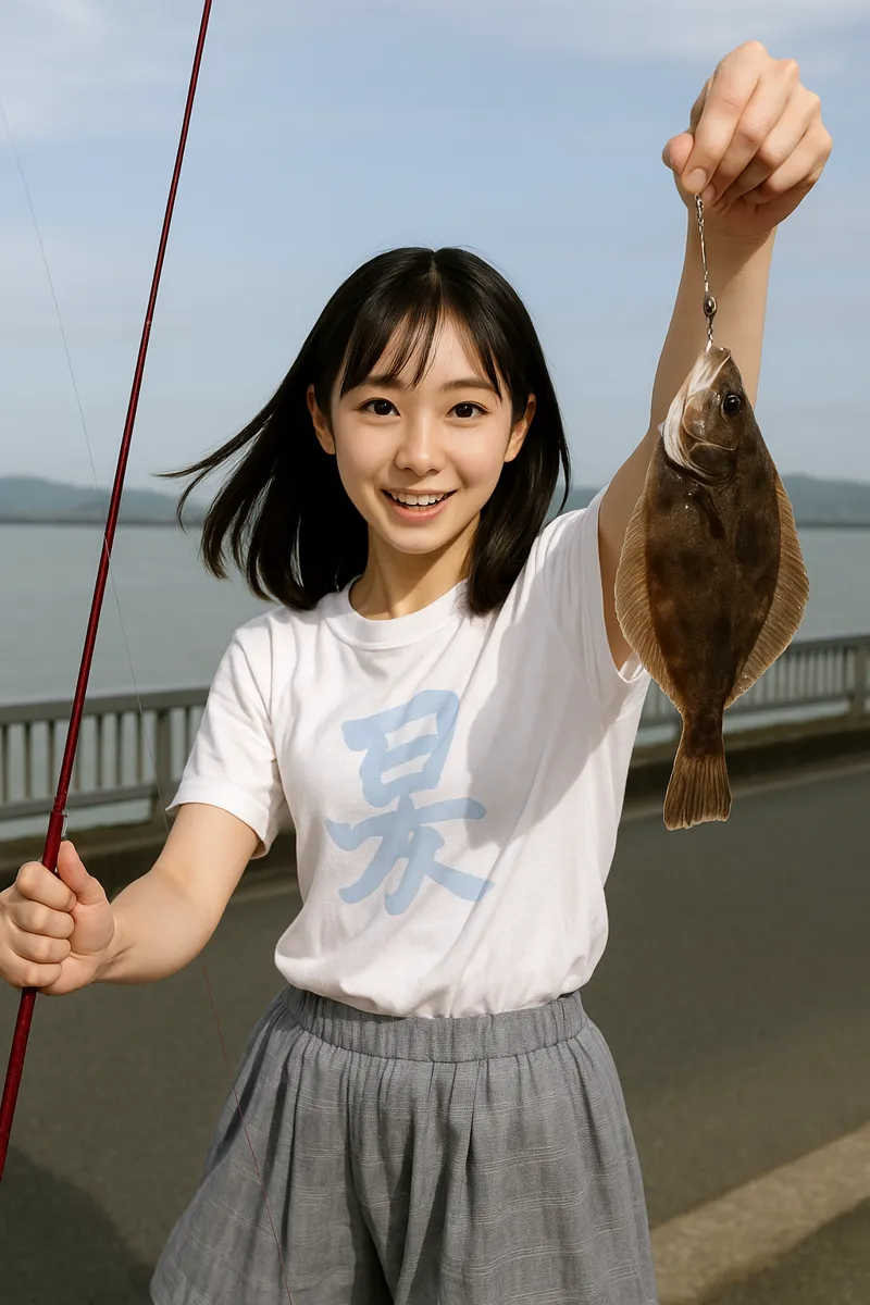 熊本新港.でカレイの釣果を得た国生.webp