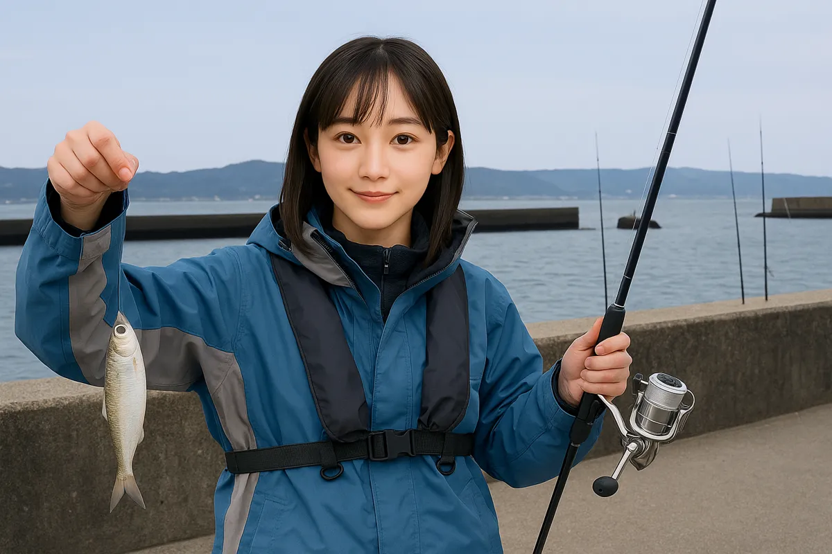 熊本新港.でママカリの釣果を得た国生.webp