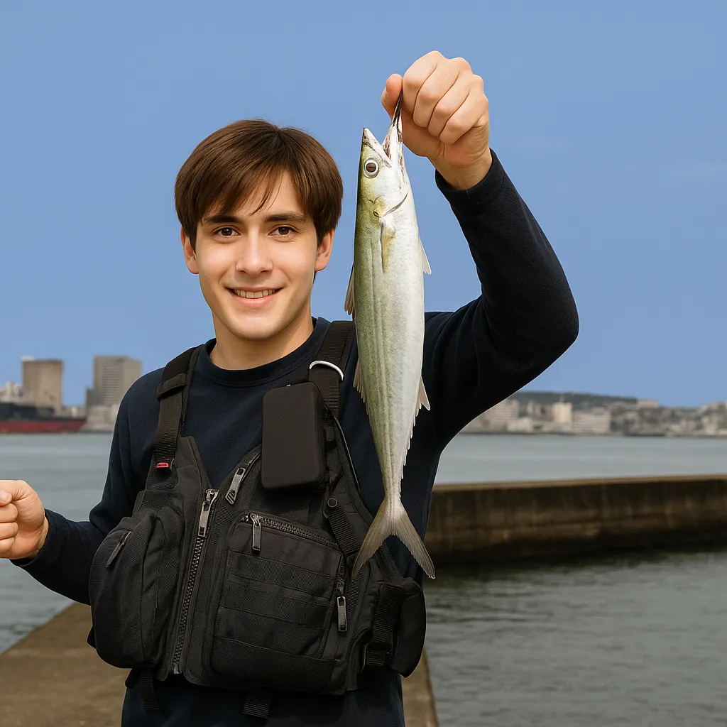 片上一文字でサゴシの釣果を得た久良木.webp