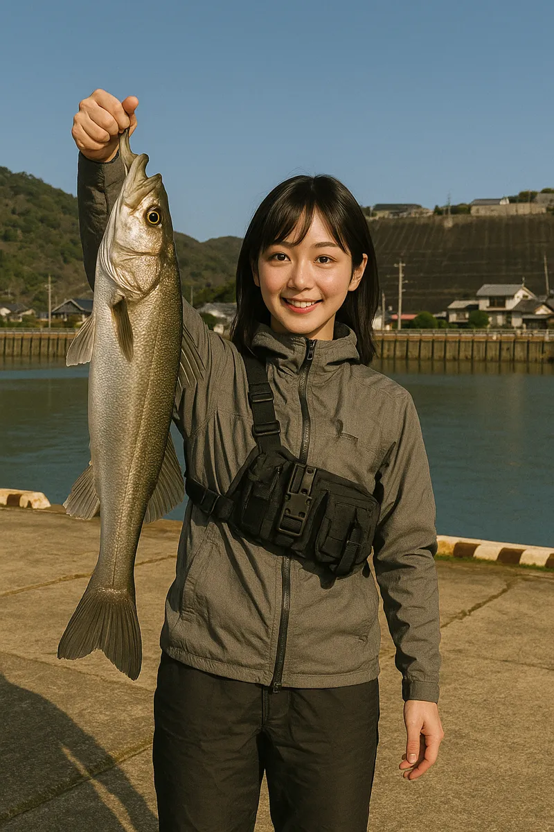 白塚公園.でシーバスの釣果を得た国生.webp