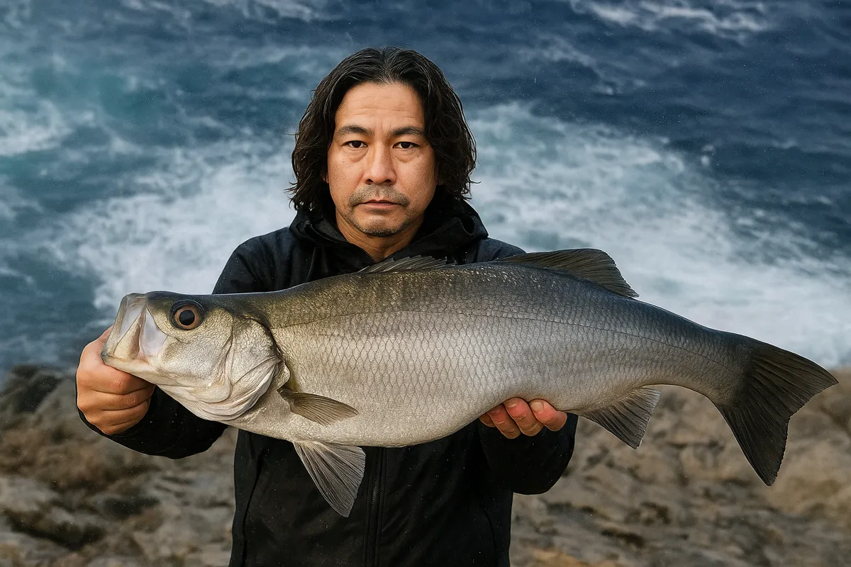 福江島でヒラスズキの釣果を得た岸本.webp