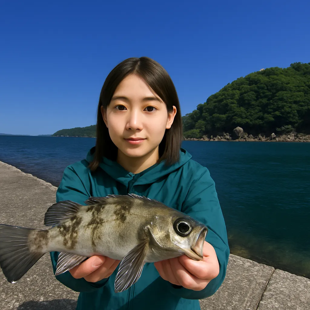 細木運河でメバルの釣果を得た森永.webp